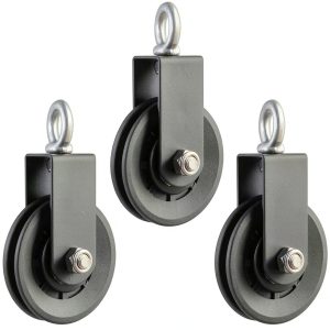 HAKZEON Gym Pulley Wheel Nylon Silent Bearing Home Fitness-0