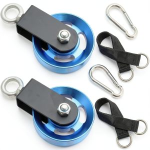MUKLEI Snatch Block Pulley 360 Rotation Heavy Duty-0