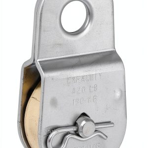 Fixed Single Pulley National Hardware Zinc Steel-0