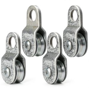Aluminum Zinc Alloy Pulley 4Pack by SHINICO-0