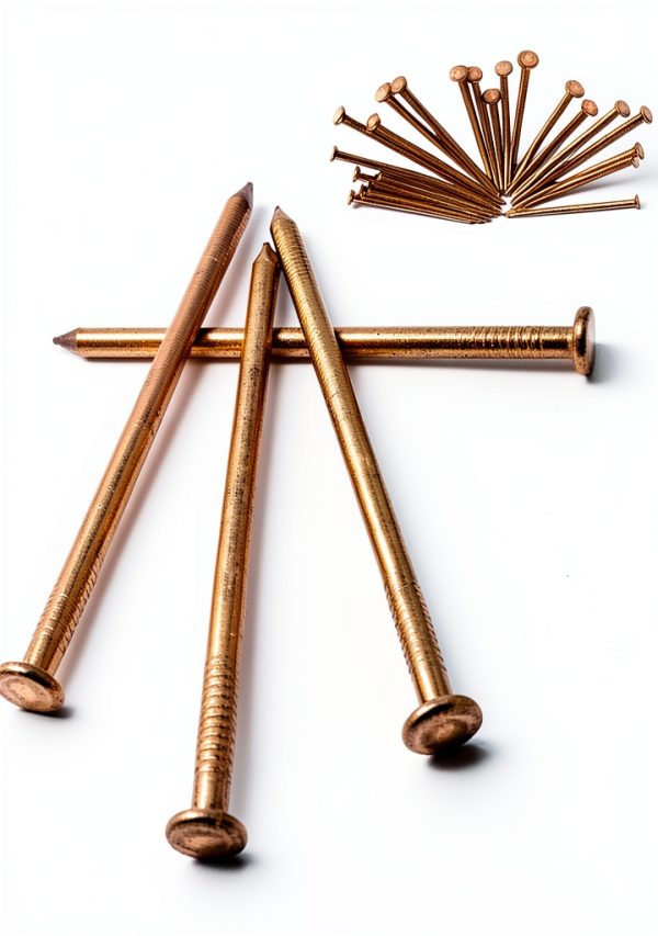 Copper Nail Spikes 22-Pack 3.5-Inch Pure Copper - Dubbs Hardware Duty-0