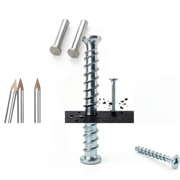Hardware Nails & High Hardness Wood Screws Kit 320pcs Ruibapa-2