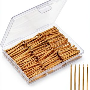Mr Pen Hardware Nails 240 pcs Gold 1.5 Inch Finishing Nails-0