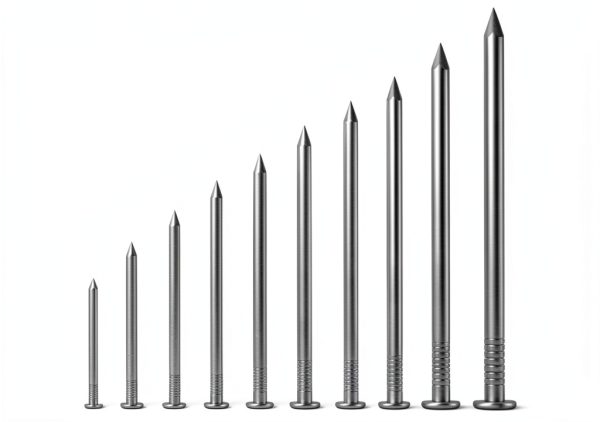 3 Inch Hardware Nails by Etauwe Stainless Steel Flat Nails 50pcs-2