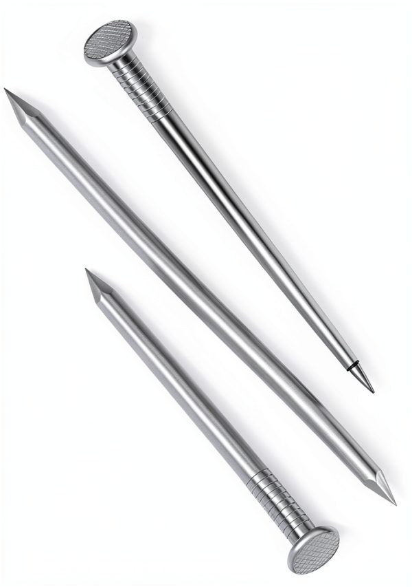 3 Inch Hardware Nails by Etauwe Stainless Steel Flat Nails 50pcs-0